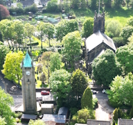 LINLDEY CLOCK TOWER AERIAL